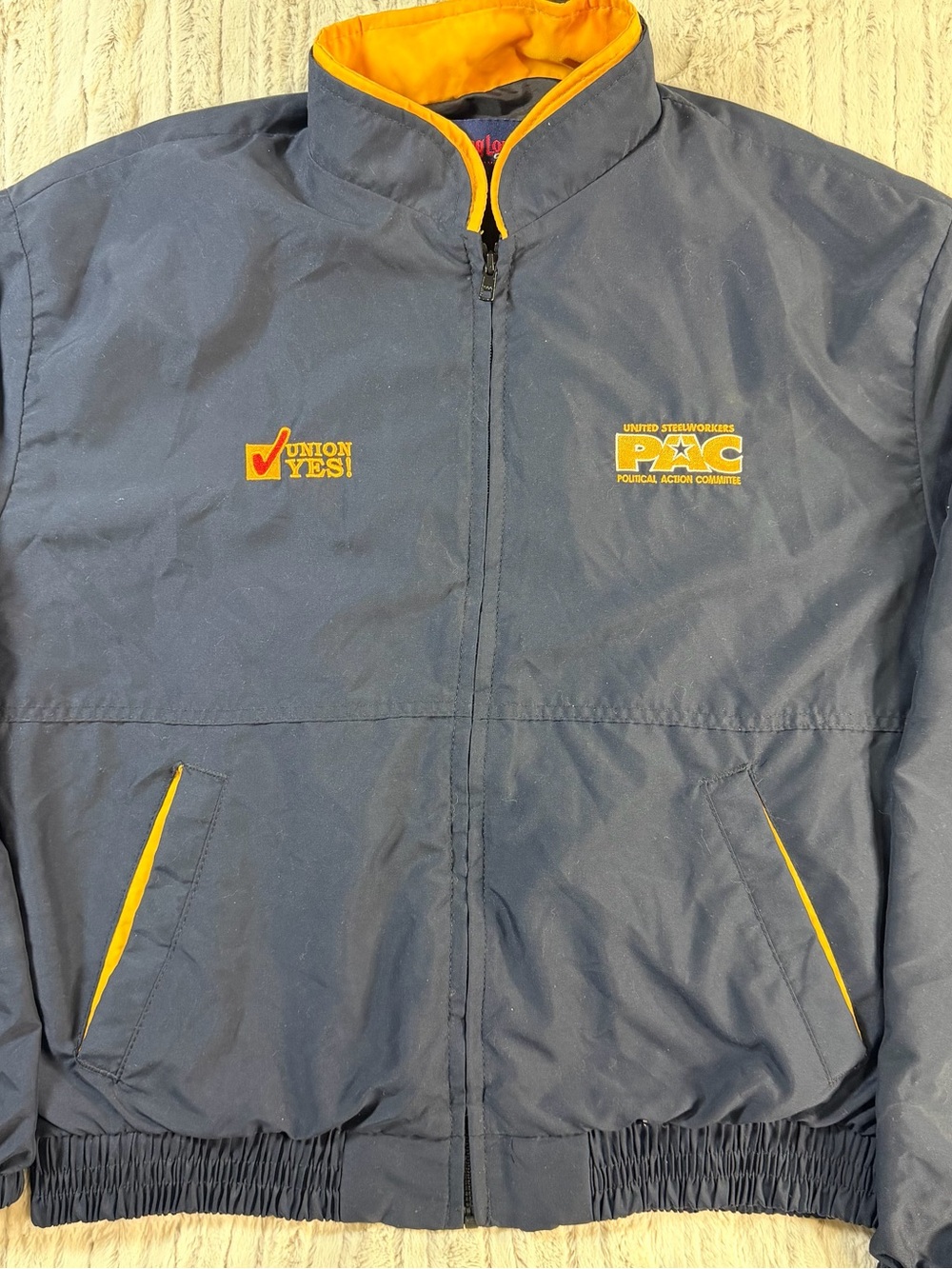 Vintage King Louie USW United Steelworkers Union Made USA Men’s L Jacket